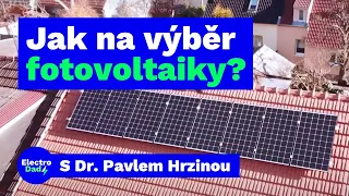 Jak se připravit na výběr fotovoltaiky / solární elektrárny? | Electro Dad # 334