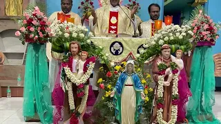 Feast day mass at Thalaivasal