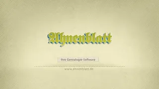 Ahnenblatt Vintage Clip