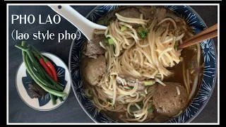 How to make PHO LAO | LAO STYLE PHO | House of X Tia