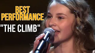 Vajen sings 'The Climb' by Miley Cyrus   The Voice Kids Holland   The Blind Audition