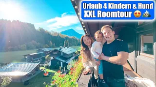 Umzug im Hotel 😍Große Überraschung auf dem Berg! XXL Roomtour im Familienurlaub mit Hund! Mamiseelen