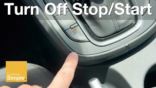 How To: Turn Off Auto Stop/Start in Hyundai Vehicles