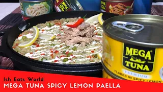 MEGA TUNA Spicy Lemon Paella Recipe