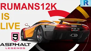 HUNT CAR ASPHALT 9 LIVE | 9 ASPHALT LEGENDS | RUMANS12K.