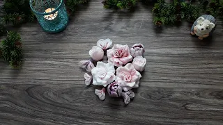 Сердечный букет ко Дню Влюбленных. Мыловарение своими руками | Bouquet for Valentine's Day. DIY soap