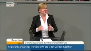 Bundestag - Aussprache zur Regierungserklärung (Teil2) am 29.01.2014