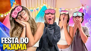 Fiz uma FESTA DO PIJAMA com as minhas AMIGAS