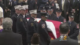 Thousands Honor Fallen FDNY Lt. Michael Davidson At Funeral