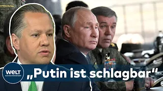 TOPGENERAL UNTER BESCHUSS: Prof. Terhalle  - "Schiere Panik in Putins Denken" | WELT Analyse