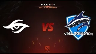 Secret vs Vega - Game 1 - Grand Finals (FACEIT Dota 2 Invitational)