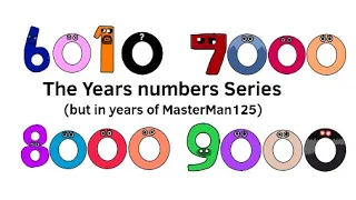 The Years numbers Series (but is years of MasterMan125) | Official Trailer