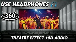 ZINDA BANDA SONG (HINDI) || 360° VIDEO || JAWAN FDFS THEATER EXPERIENCE || KINDLY USE 🎧 EARPHONES