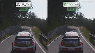 Sebastien Loeb Rally Evo Demo - PS4 vs Xbox One - Graphics Comparison