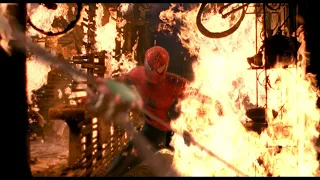 Spiderman VS Duende Verde Escena Incendio | Español Latino 4K