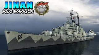Jinan: Solo warrior against super carrier Eagle