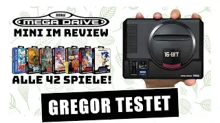 Gregor testet SEGA Mega Drive Mini im ultimativen Hardware-Review mit allen 42 Spielen (Test)