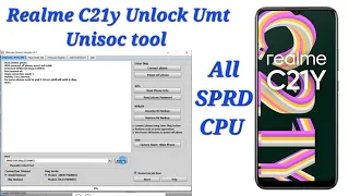 Realme C21Y pattern screen lock Remove Umt Unisoc tool / Realme C21Y FRP Bypass