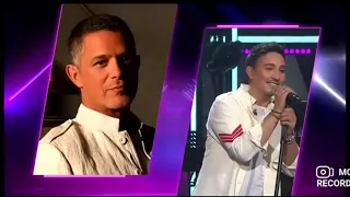 Yo soy Alejandro Sanz 'Amiga mía' Duelo Yo soy Chile 3 temp CHV 2021 [01-06-21]