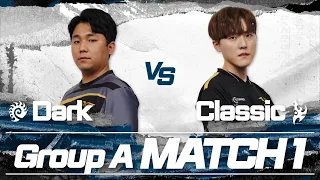 [2022 GSL Season 1] Ro.20 | Группа A | Матч 1: Dark (Z) vs. Classic (P)