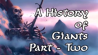 The Death of the Titan Empire - Giant History II - Forgotten Realms Lore