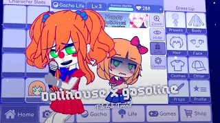 Dollhouse x gasoline [] FNAF [] Tiktok trend [] Ft: Elizabeth & Circus baby []