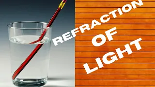 Refraction of light | why does a pencil look bent in water | Easy science experiment