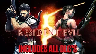 Resident Evil 5 All Cutscenes Movie (Includes All DLC's) 1080p 60FPS