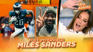 Miles Sanders Talks Bryce Young, New Team, Philly, & More