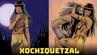 Xochiquétzal - La Diosa de la Belleza y el Amor - Mitología Azteca