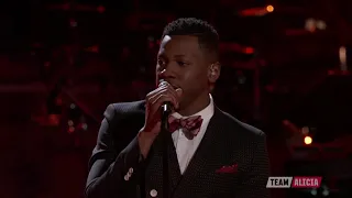 The Voice 2017 Chris Blue   Live Playoffs  'Love on the Brain'