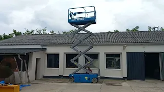 Self-propelled scissor work platform, person lift Genie GS-2646