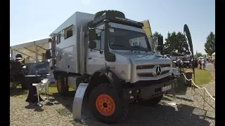 Mercedes MB Unimog U4023 4x4 Expedition vehicle Ziegler Adventure Camper walkaround + interior K0159