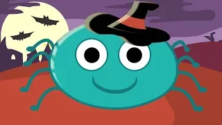 Itsy Bitsy Spider HALLOWEEN Song 🎃 Nursery Rhymes and Kids Songs | Twinkle Little Songs
