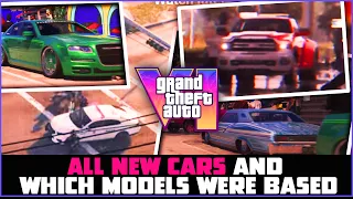 GTA VI: All New Cars Revealed in Trailer | In game VS Real Life