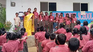 Usha Model School Morning Assembly