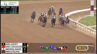 Miss Justify Smashing Allowance Win At Churchill Downs!!!