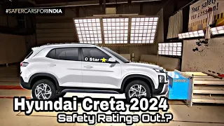 2024 HYUNDAI CRETA INDIA #Crashtest 🔥 STARS ? | BUILD QUALITY OF CRETA 2024 | CRETA SX 2023 #cretasx