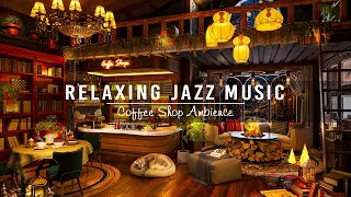 Soft Jazz Instrumental Music☕Smooth Piano Jazz Music at Cozy Coffee Shop Ambience ~ Background Music