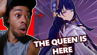 THE QUEEN IS HERE! Character Demo - "Raiden Shogun: Judgment of Euthymia" | Genshin Impact Reaction