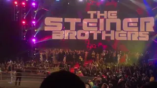 4/1/2022 WWE Hall of Fame Class of 2022 (Dallas, TX) - The Steiner Brothers Entrance