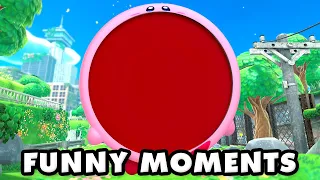Kirby and the Forgotten Land Funny Moments Montage!