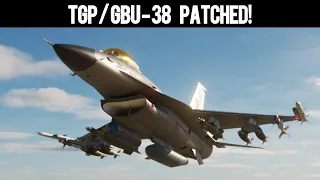 DCS F-16 TGP+GBU-38 Patched!