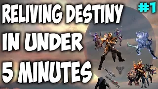 DESTINY STORY EXPLAINED IN UNDER 5 MINUTES!- EPISODE 1