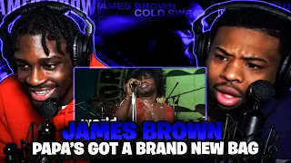 BabantheKidd FIRST TIME reacting to James Brown - Cold Sweat & Papa's Got A Brand New Bag Live!!