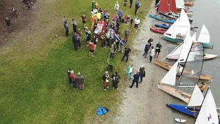 Canoe sailing criterium in Bremen