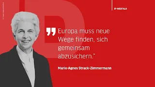 „Jahrzehntelange Gewissheiten sind beendet“ – Europas Zukunft, Deutschlands Sicherheit