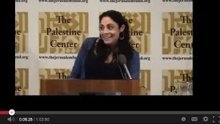 2013 Edward Said Memorial Lecture: Looking For Palestine With Najla Said
