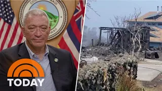 Maui County mayor on devastating fires: ‘We will rebuild’