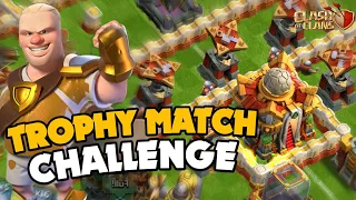 Easily 3 Star Trophy Match Haaland Challenge #10 - Clash of Clans